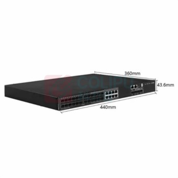 华三 汇聚交换机 24个千兆光口 4个万兆光口 商用 LS-5560X-30F-EI