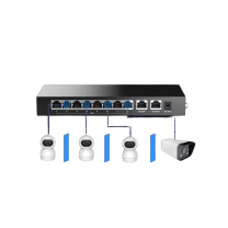 华三 10口千兆8口PoE供电交换机 SG10PC 100w