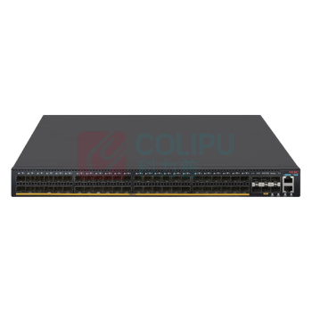 华三 交换机 LS-5570S-54F-EI 业务端口描述:48个100/1000BASE-X SFP口,6个1/10GE SFP+口, 配置双电源 三年上门质保,包含安装上架调试服务。