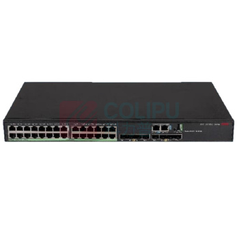 华三 国产可控企业级光纤交换机 S5130S-36S-EI-G 国产芯片 24个千兆电口 4个万兆光口 含4只SFP-XG-LX-SM1310-D光模块
