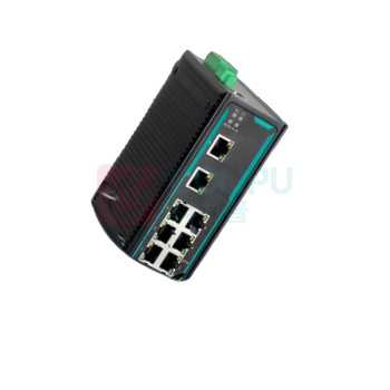 迈威 8口百兆 网管型环网工业以太网交换机 电交换机 卡轨式安装 MISCOM6208-2S 单模2光6电、AD220V单电源