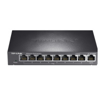 普联 TP-LINK 交换机 TP-LINK SF1009P 9口百兆 (黑色) 非网管 POE供电