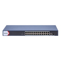 海康威视 HIKVISION 千兆PoE高功率交换机 DS-3E1526P-370W-E(B) 机架式/含辅材