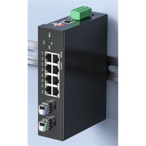 netLINK 交换机 HTB-G218-SI-20AB/SFP 2光8电,单模单纤,20公里