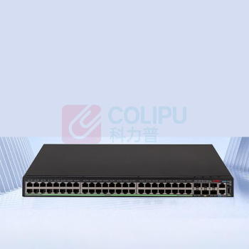 华三 国产化芯片万兆网管交换机 S5130S-54S-EI-G+4个万兆模块