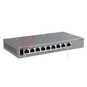 锐捷 Ruijie 8口千兆Poe交换机AI网管 RG-ES209GC-P-E