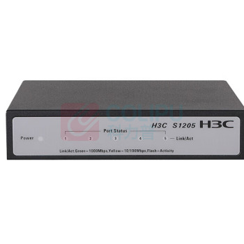 华三 H3C 5口千兆交换机 S1205 