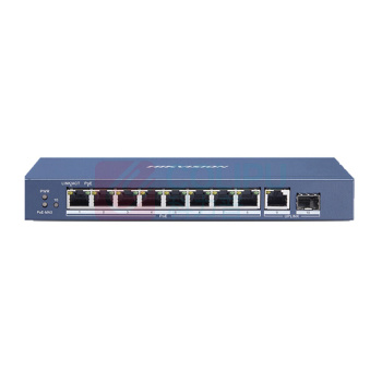 海康威视 HIKVISION 非网管交换机 DS-3E0510SP-E 10口千兆 PoE