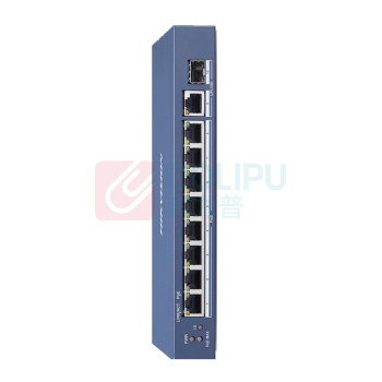 海康威视 HIKVISION 非网管交换机 DS-3E0510SP-E 10口千兆 PoE
