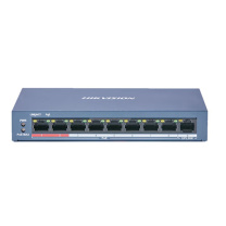 海康威视 HIKVISION 8口百兆POE交换机 DS-3E0109SP-E