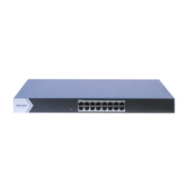 海康威视 HIKVISION 交换机 DS-3E0516-E 16口千兆 延长网线传输