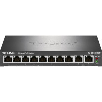 普联 TP-LINK 全千兆以太网交换机 TL-SG1210DP 8口千兆 PoE供电