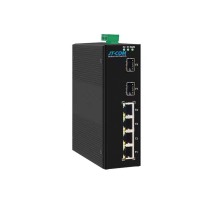 JT-COM 交换机 JT-GYFM3204-GF  2个千兆SFP光口+4个千兆电口 工作电压：DC5-52V