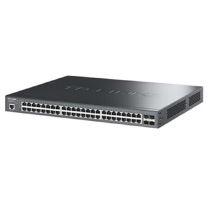 普联 TP-LINK 二层POE交换机 TL-SG3452P 48口千兆 396W