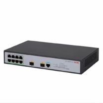 华三 H3C 8口千兆电+2千兆光纤口二层WEB网管企业级网络交换机POE供电 S5008PV5-EI-HPWR 125W 