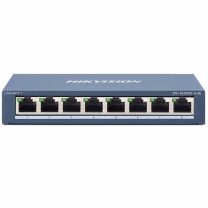 海康威视 HIKVISION 8口铁壳千兆交换机 DS-3E0508-E(B) 