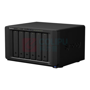 群晖 Synolog NAS网络存储服务器 DS1621+ 四核心 六盘位 企业云存储 数据备份 72TB版(含6块红盘Plus 12TB)