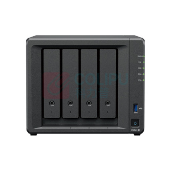 群晖 Synolog 网络存储服务器 DS423+ 166×199×223mm 72TB 特殊光存储设备