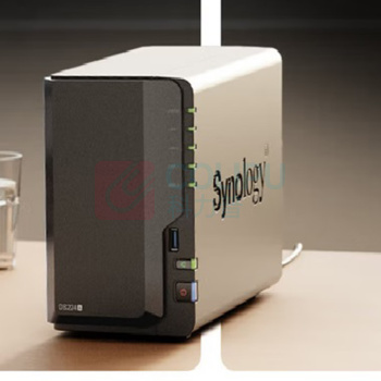 群晖 Synolog NAS网络储存器 DS225+ (黑色) 含2块4T硬盘