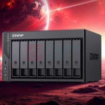 威联通 QNAP 网络存储 Qu805 16G大容量DDR5内存N150八盘位 搭配酷狼10T*6块