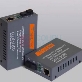 netLINK 收发器 HTB-3100-25KM-A/B 百兆单纤单模(A和B)