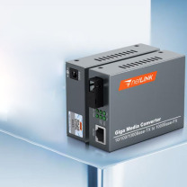 netLINK 千兆单模单纤光电转换器 QHTB-4100AB-20KM DC5V 20公里