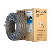 飞利浦 PHILIPS 光纤跳线 网络双绞线 六类 非屏蔽 305m/箱