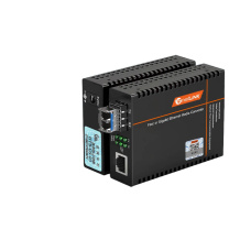 netLINK 千兆单模双纤光纤收发器 HTB-GS-03/SFP-20KM SFP光电转换器 LC接口