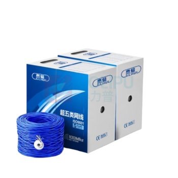杰储 GCHUL 超五类非屏蔽网线 CWFL305MA 305米 (蓝色) 单次1箱起订