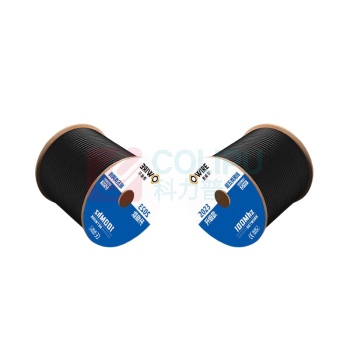 奥威尔 OWIRE 0.50mm加粗线径 超五类4对双护套室外网线 SSKJ-C5E-60BK2 305米 (黑色) 非屏蔽
