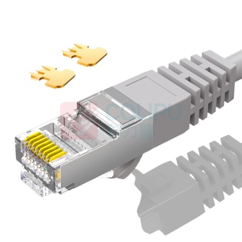 神盾卫士 SDWS 网络跳线 SC6-10P 性能等级:六类网线 接口方式:RJ45 线长:10m 通讯线类别:六类STP