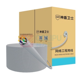 神盾卫士 SDWS 网络跳线 SC5-G4FH 性能等级:超五类网线 接口方式:RJ45 线长:300m 通讯线类别:超五类UTP