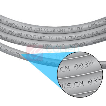 神盾卫士 SDWS 网络跳线 SC5-G4FH 性能等级:超五类网线 接口方式:RJ45 线长:300m 通讯线类别:超五类UTP