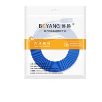 博扬 BOYANG 铠装光纤跳线sc-lc BY-K3152S 3米 单模双工 抗拉压防鼠咬低烟无卤环保