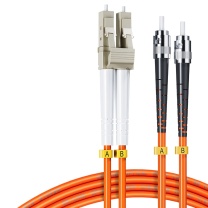 SK-LINK 光纤线 尾纤 SK-TX1GMM-2LCST30M LC-ST千兆多模双芯ST-LC OM2 50/125um 低烟无卤 30米 机房UPC