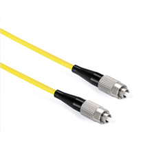 光纤跳线尾纤单模单芯2.0-插芯UPC/PC-电信级收发器尾纤皮线光缆HUSHIN华兴新锐-FC-FC-5米