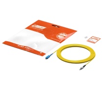 netLINK 光纤跳线 HTF-SC-FC/SM G.657A SC-FC 3m 单模单芯 3m 1根/根
