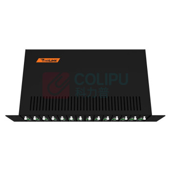 netLINK 14槽电信级光纤收发器机架 台式光电转换器机框标准19英寸2U机箱 双电源冗余1台 HTB-14AC/D