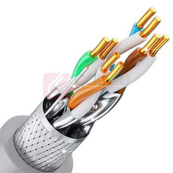 Hao a 超六类万兆双屏蔽成品网线 H-6W-2 2米