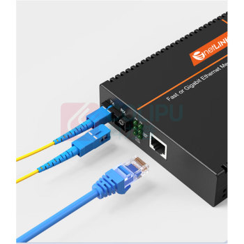 netLINK 光电转换器 HTB-1100S-25Km W-100