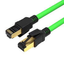 柏森德 超六类工业网线 双屏蔽 BSD-GLP6-45 45m (绿色)