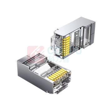 斯赛孚 超六类 镀金FTP屏蔽千兆水晶头 SF-6RJ45 100个/包