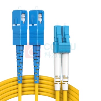 netLINK 电信级光纤跳线 HTF-SC-LC/SM-1 SC-LC单模双芯1米