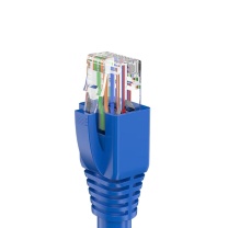 泰盟 水晶头保护套 TM-HT510GY-10pc 5/6类网线RJ45水晶头电脑网络护套 10个装 (灰色)