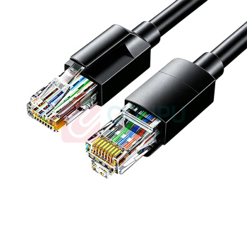 科力维因 网线 超六类网线 1000Mbps 5米 两端水晶头 (黑色)