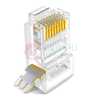 百刻 超5类水晶头 JT5-8P8C 100个/盒