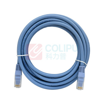 酷比客 L-CUBIC 六类千兆网线 圆线 LCLN6RRECBU-3M 3米 (蓝色)