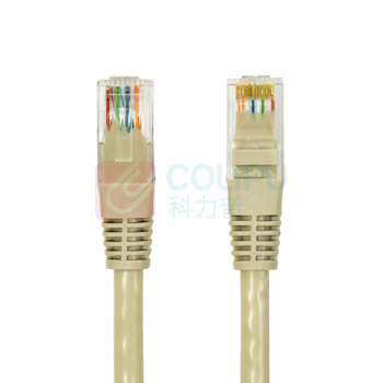 酷比客 L-CUBIC 六类千兆网线 圆线 LCLN6RRECGY-3M 3米 (灰色)