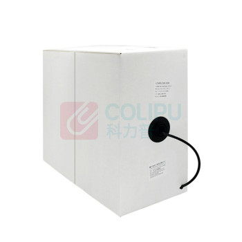 酷比客 L-CUBIC 六类纯铜成箱网线 LCLN6RRBK-305M 305米 (黑色)