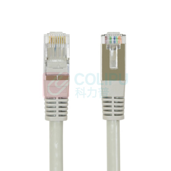 酷比客 L-CUBIC 六类屏蔽网络线 LCLN6RRECSGY-1M 1米 (灰色)